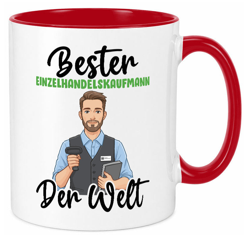 Bester Einzelhandelskaufmann | Einzelhandel v2 lustig Humor Geschenkidee