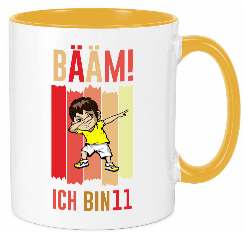 11. Geburtstag | 11 Jahre Bääm ich bin Humor Geschenkidee Tasse