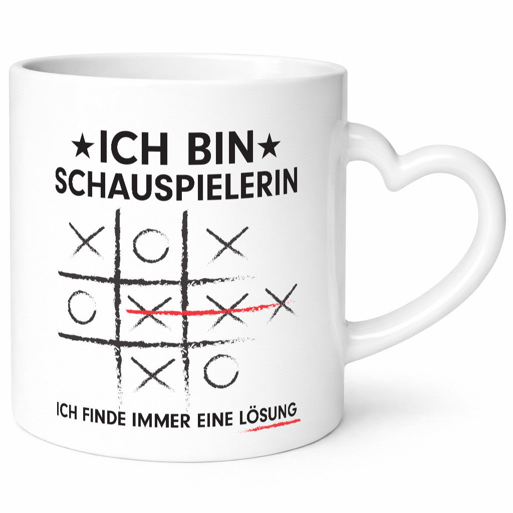 Löse Probleme: Schauspielerin | Theater Humor Geschenkidee Tasse