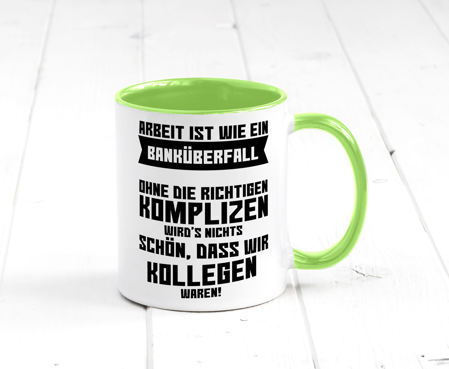 Arbeit | Kollegen Komplizen Jobwechsel Abschied Büro lustiger Spruch Geschenk