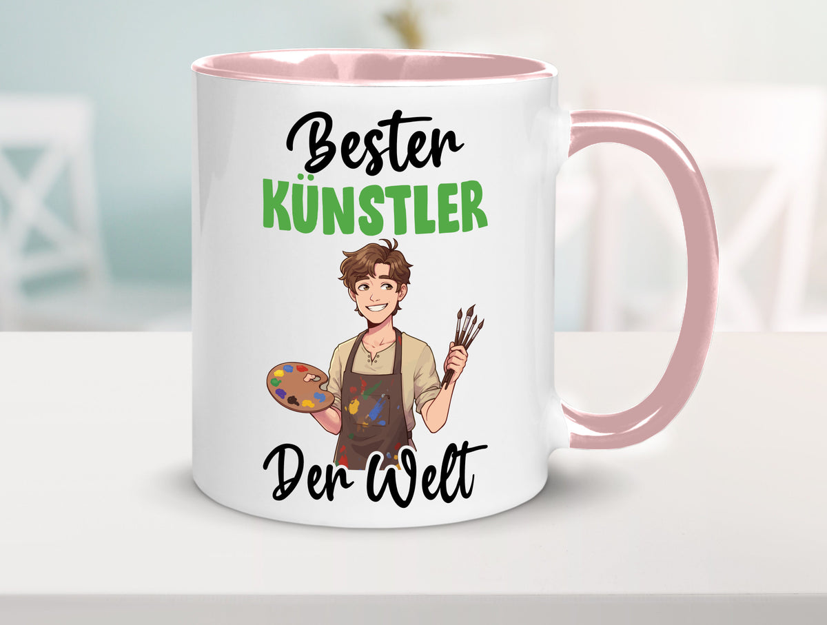 Bester Künstler | Kunst Geschenkidee Humor Tasse