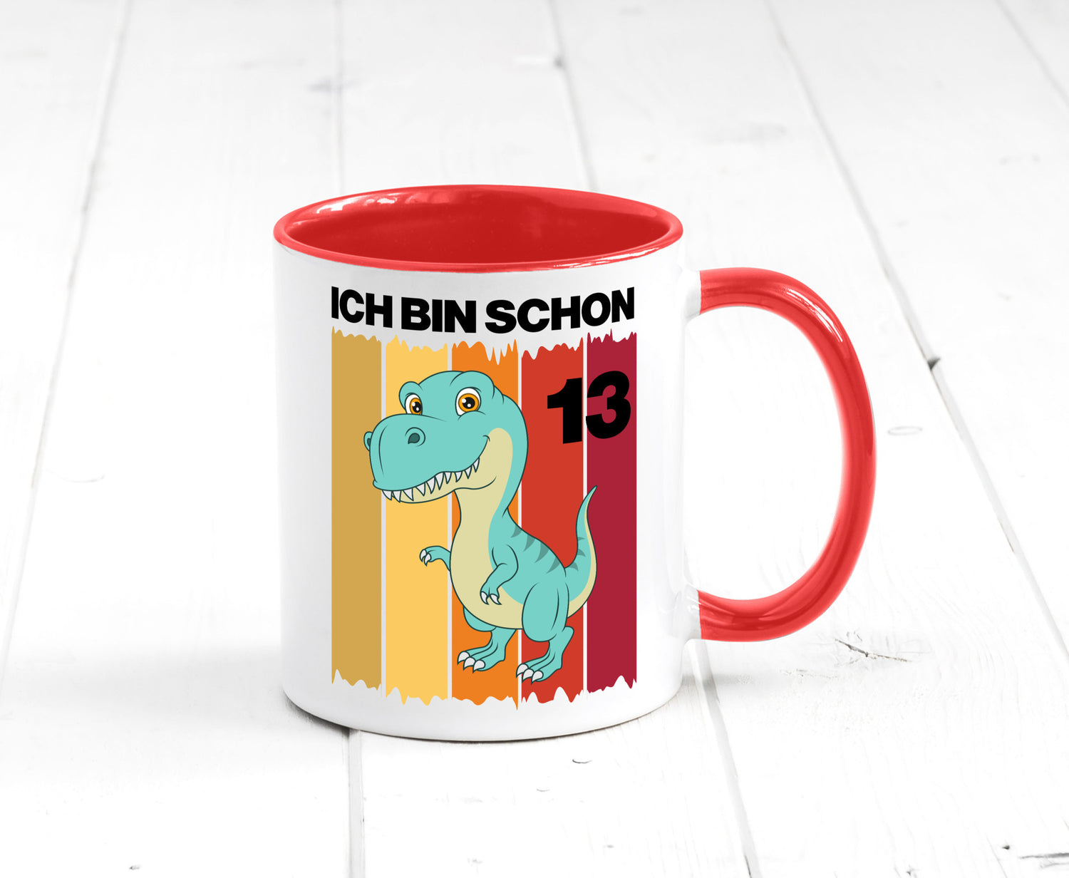 13. Geburtstag | 13 Jahre Dinosaurier Geschenk Geschenkidee lustiger Spruch