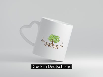Garten Herzschlag | Gärtner Liebe gärtnern lustiger Spruch Geschenk Humor
