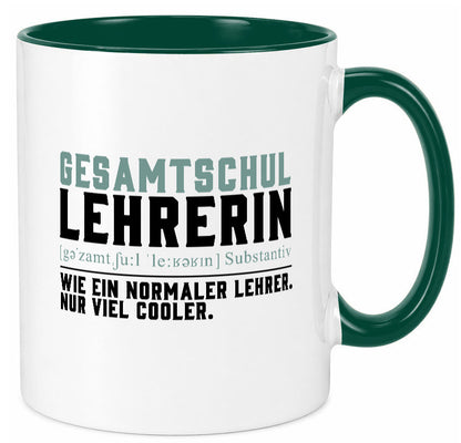 Gesamtschullehrerin | Unterricht Lieblingslehrerin Geschenkidee Humor Tasse