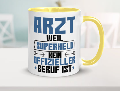 Superheld Arzt | Medizin Doktor Facharzt Geschenk Humor Geschenkidee lustiger