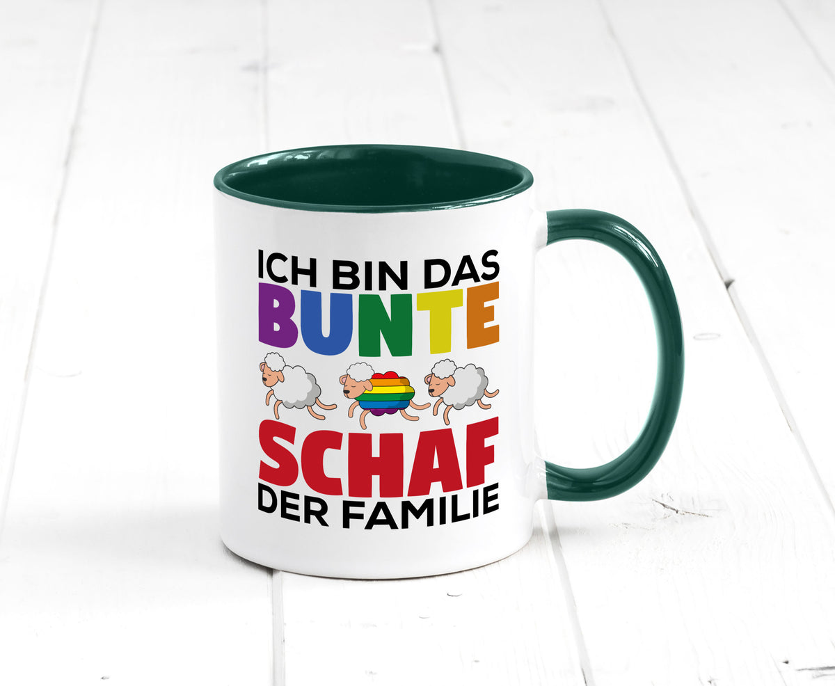 LGBTQ+ Tasse | Buntes Schaf Regenbogen Humor Geschenkidee