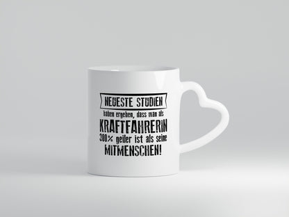 Neuste Studien: Kraftfahrerin | Lastwagen LKW Fahrerin Humor Geschenkidee Tasse