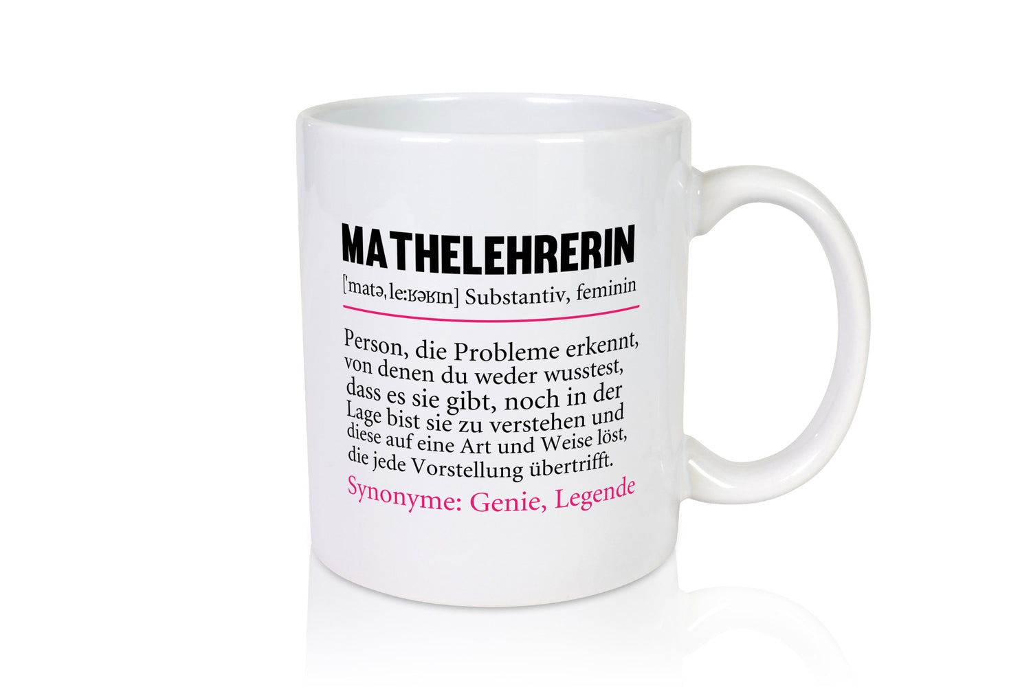 Mathelehrerin | Spruch Lehrer Mathe lustig lustiger Geschenk Humor Geschenkidee