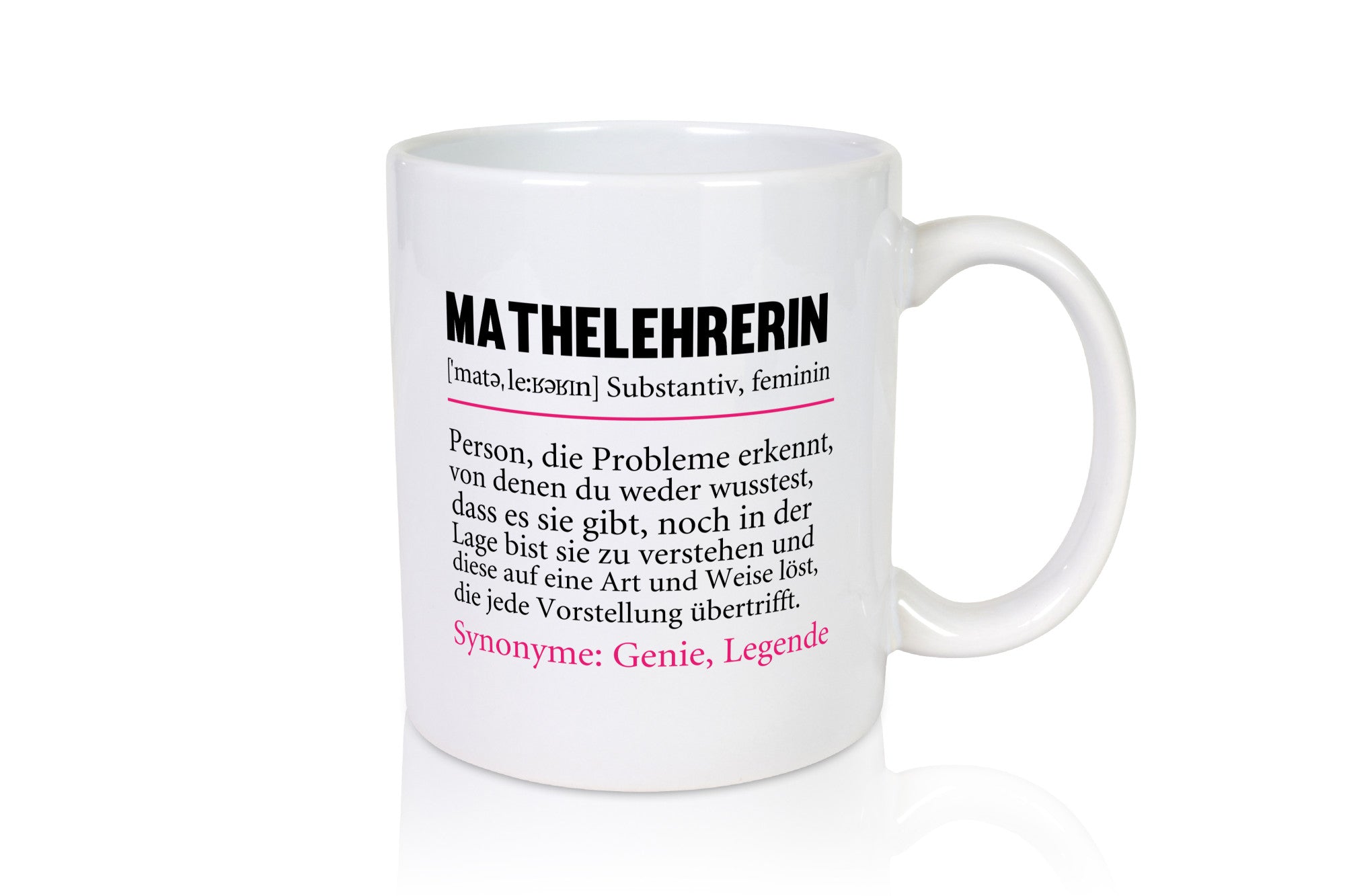 Mathelehrerin | Spruch Lehrer Mathe lustig lustiger Geschenk Humor Geschenkidee
