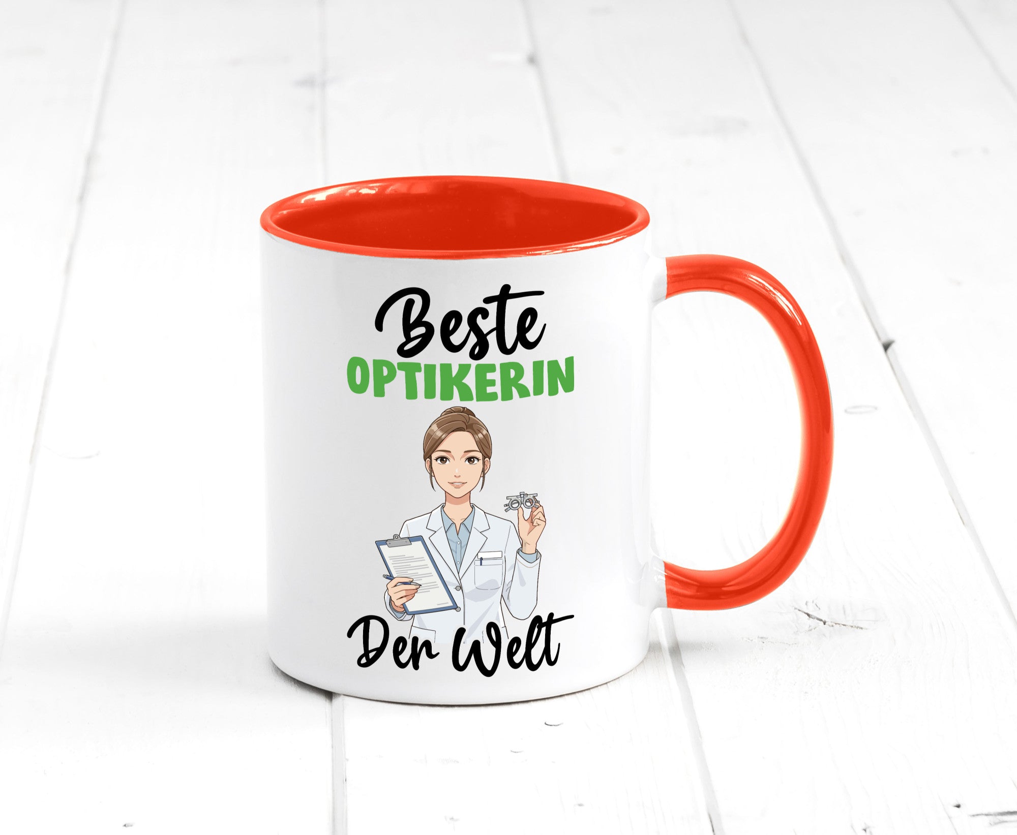 Beste Optikerin | Augenoptik v2 Geschenk Humor Geschenkidee lustiger Spruch