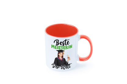 Beste Meisterin | Meisterbrief v2 Geschenk Humor Geschenkidee lustiger Spruch