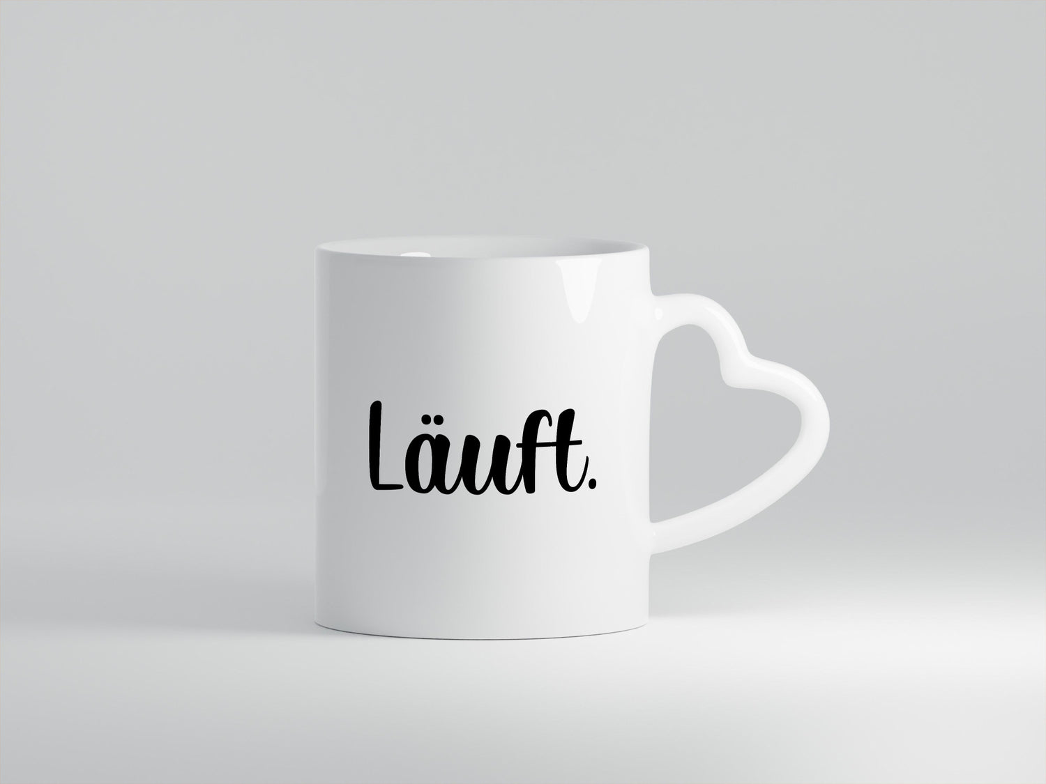 Läuft | bei dir Geschenkidee Humor Tasse