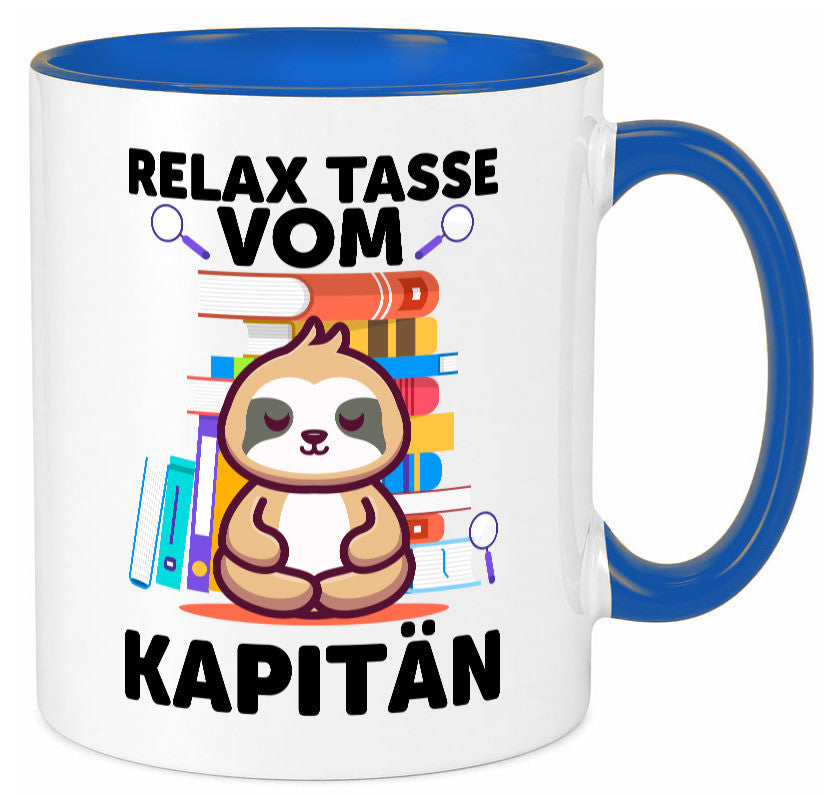 Relax Tasse: Kapitän | Schiffskapitän Schiff Geschenk Humor Geschenkidee