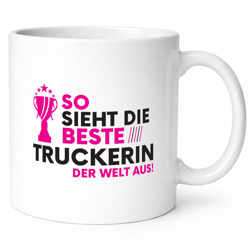Die Weltbeste Truckerin | LKW Fahrerin Geschenk Humor Geschenkidee lustiger