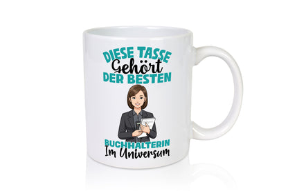 Im Universum: Buchhalterin | Buchhaltung Humor lustiger Spruch Geschenk