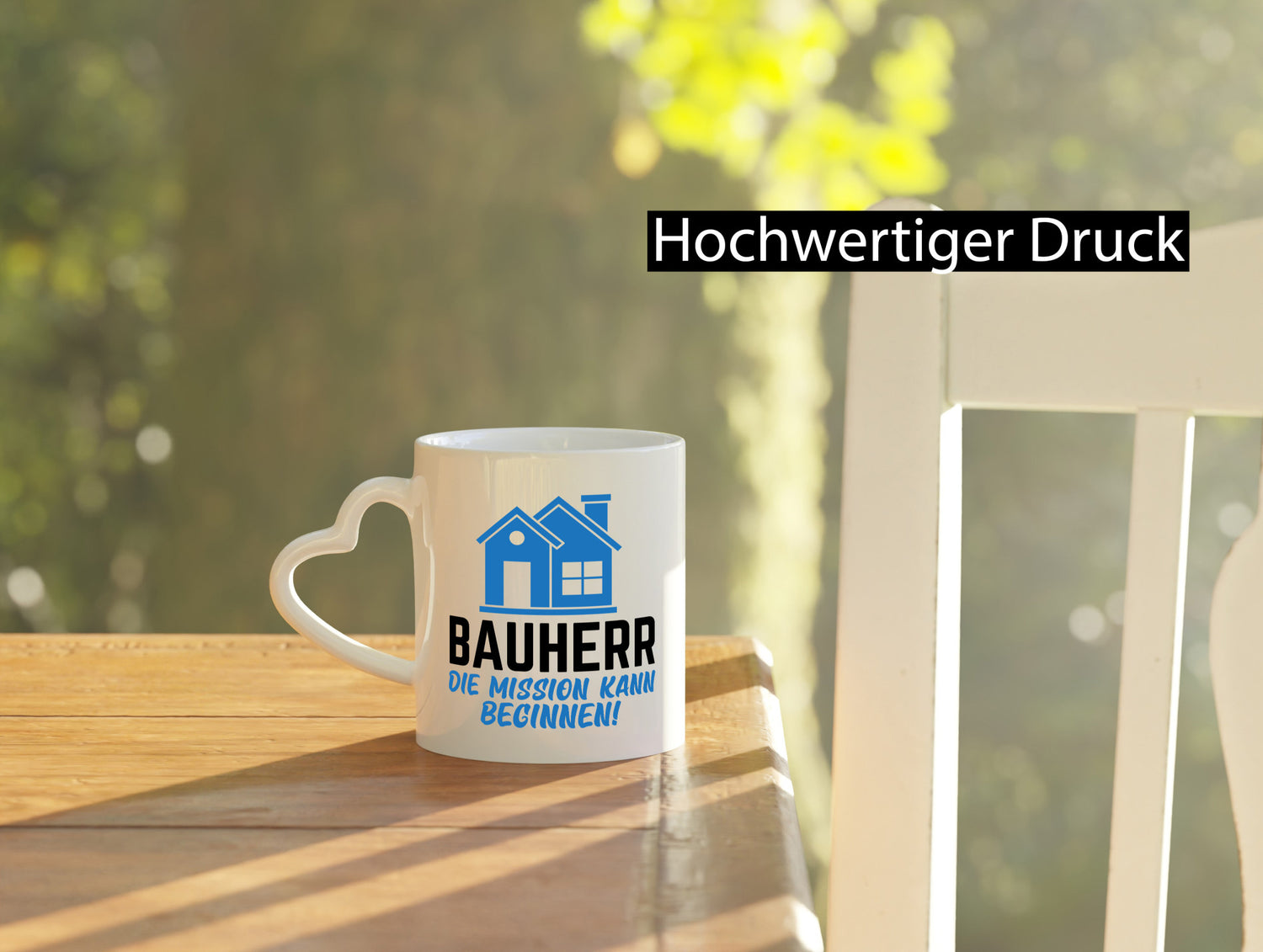 Bauherr | Die mission kann beginnen Bauherren lustiger Spruch Geschenk Humor
