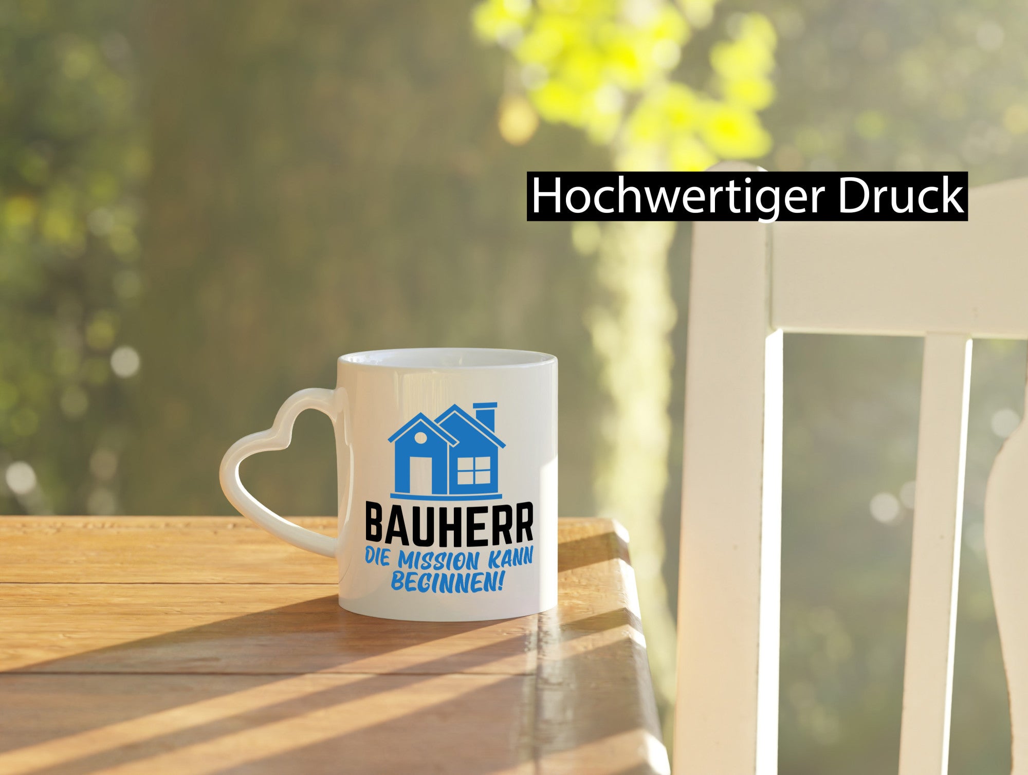 Bauherr | Die mission kann beginnen Bauherren lustiger Spruch Geschenk Humor