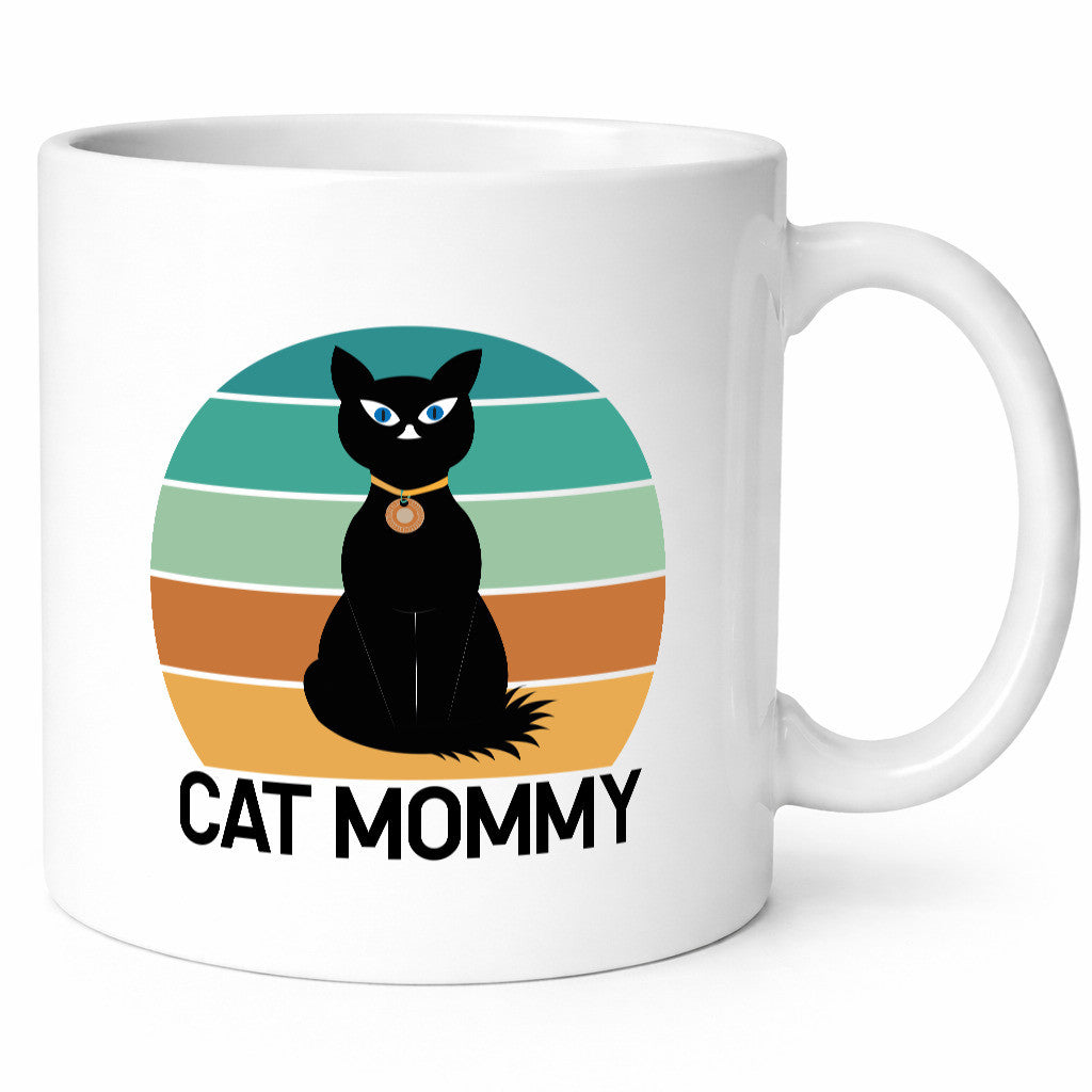 Cat Mommy | Katzenmama niedliche Katze Tierliebhaber Humor Familie Geschenkidee