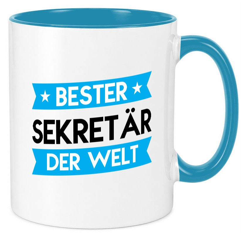 Bester Sekretär | Büro Geschenkidee Arbeit Kollegen Humor Tasse