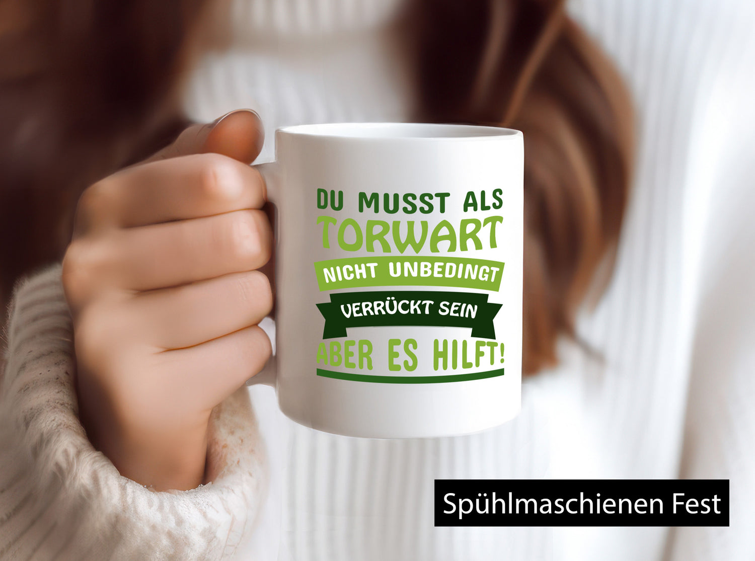 Torwart Tasse | Fußball Verein Fußballer Spruch lustig Humor Geschenkidee