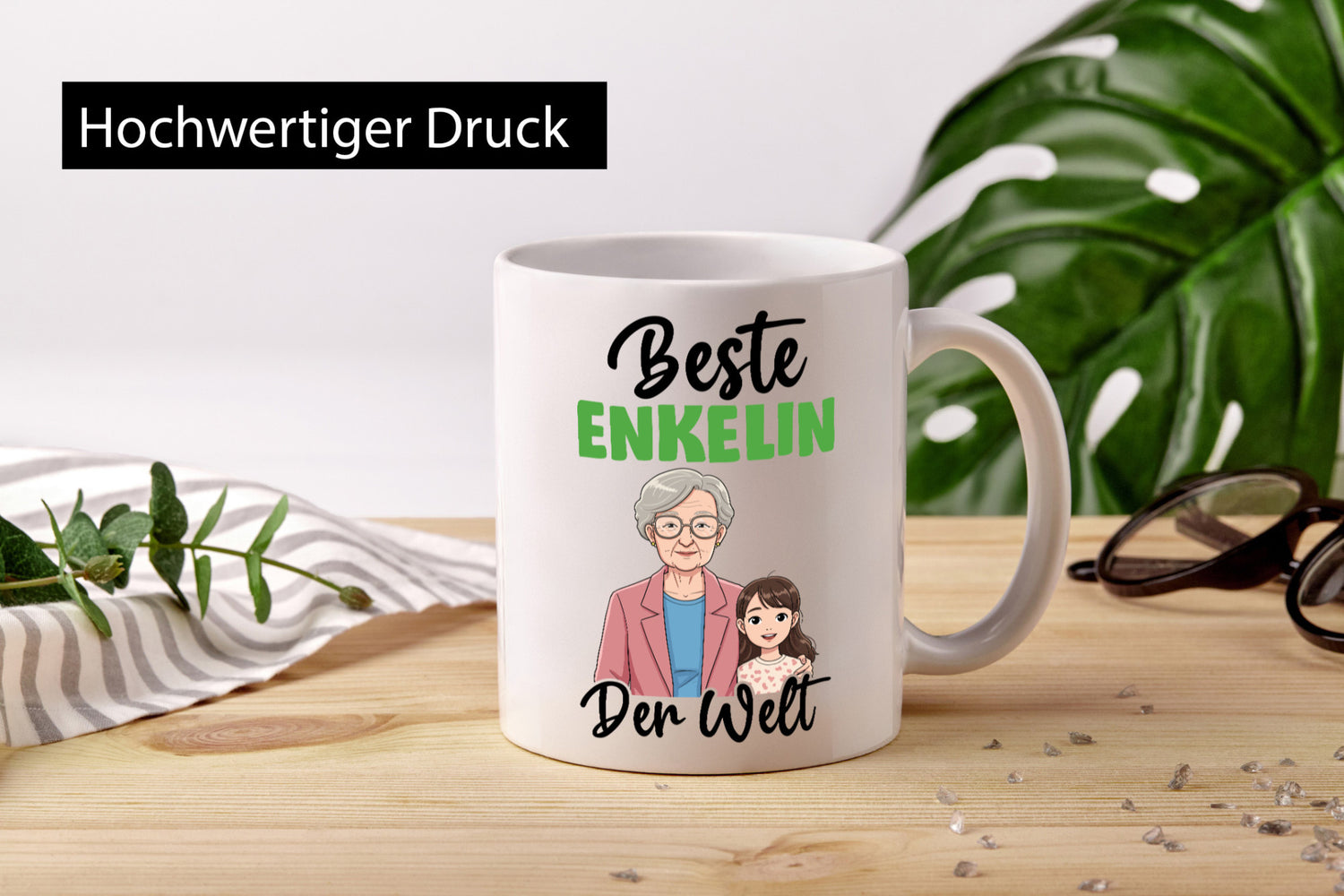 Bester Enkelin | Opa Oma Großmutter Großvater lustiger Spruch Geschenk Familie