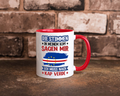 Kap Verde | Urlaub Stimmen in meinem Kopf Traumland lustig Humor Geschenkidee