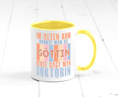 Heute sagt man: Doktorin | Doktorand Doktortitel Geschenk Humor Geschenkidee
