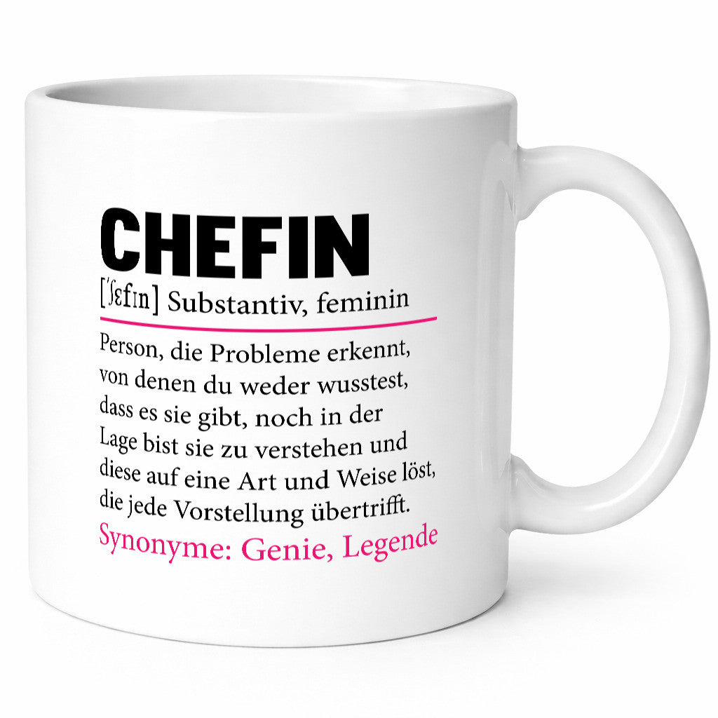 Chefin | lustiges Führungskraft Vorgesetzte Sprichwort Geschenk Arbeit