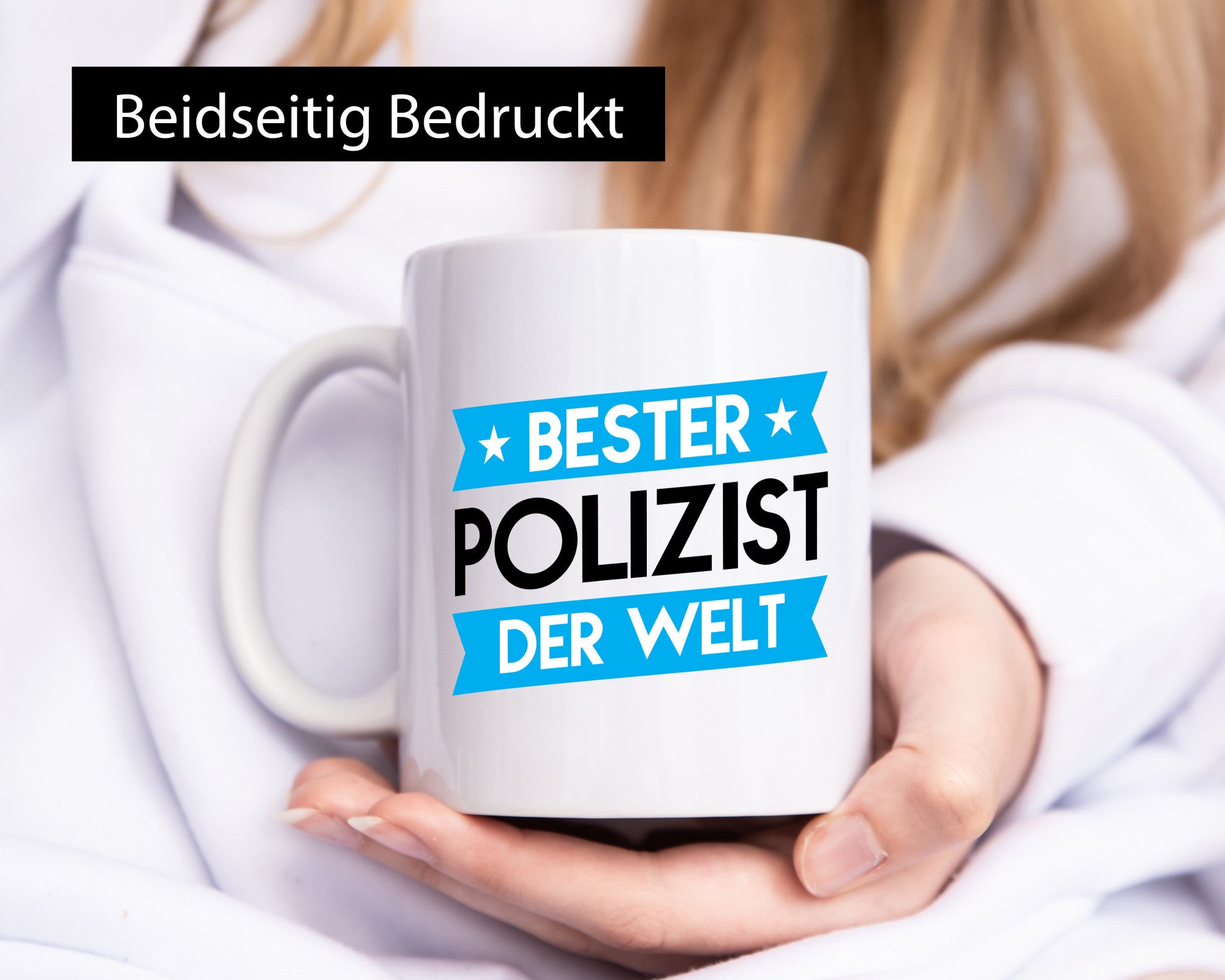 Bester Polizist | Polizei Geschenk Humor Geschenkidee lustiger Spruch Tasse