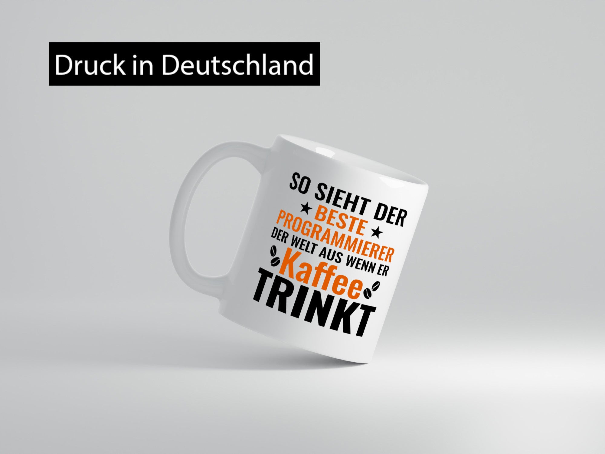 Kaffee trinkt: Programmierer | Software Entwickler Geschenkidee Humor Tasse