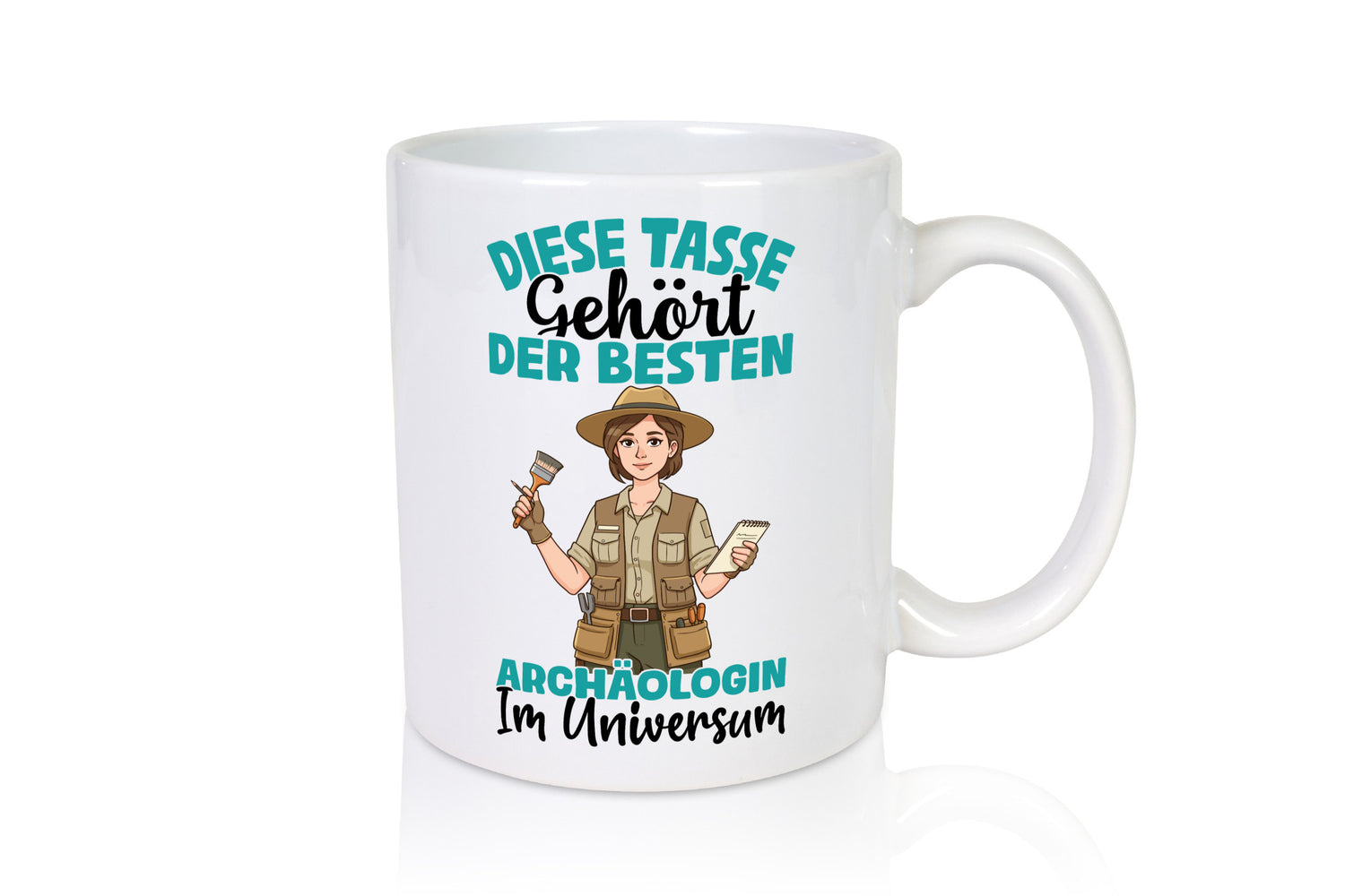 Im Universum: Archäologin| Archäologie | Forscherin lustig Humor Geschenkidee