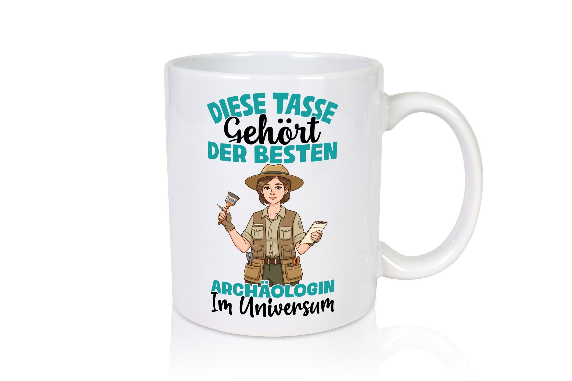 Im Universum: Archäologin| Archäologie | Forscherin lustig Humor Geschenkidee