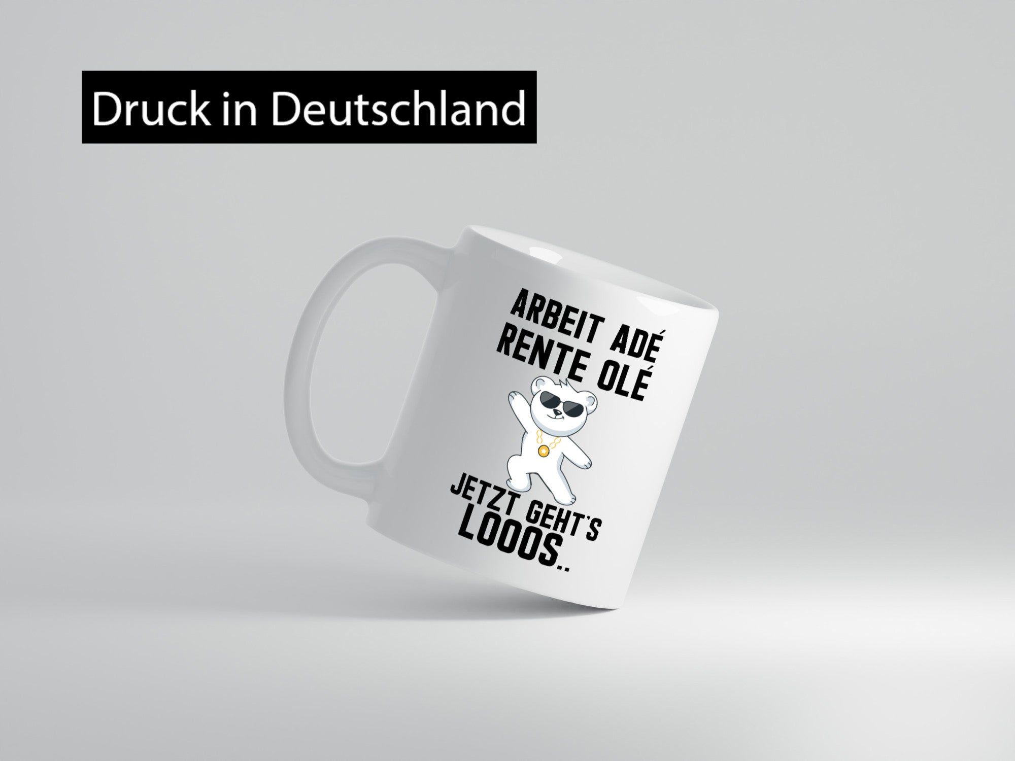 Arbeit ade | Rente Rentner Party Ruhestand Pension Geschenk Jubiläum lustiger