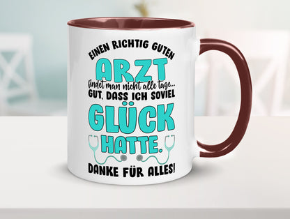 Richtig guter Arzt | Dankeschön Tasse Ärzte Spruch vl9 Humor Geschenkidee