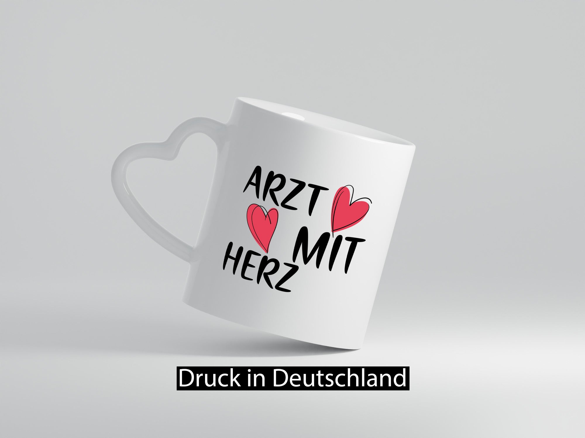 Arzt mit Herz | Doktor Klinik Leidenschaft für Beruf Humor Arbeit Kollegen Büro