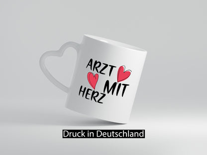 Arzt mit Herz | Doktor Klinik Leidenschaft für Beruf Humor Arbeit Kollegen Büro