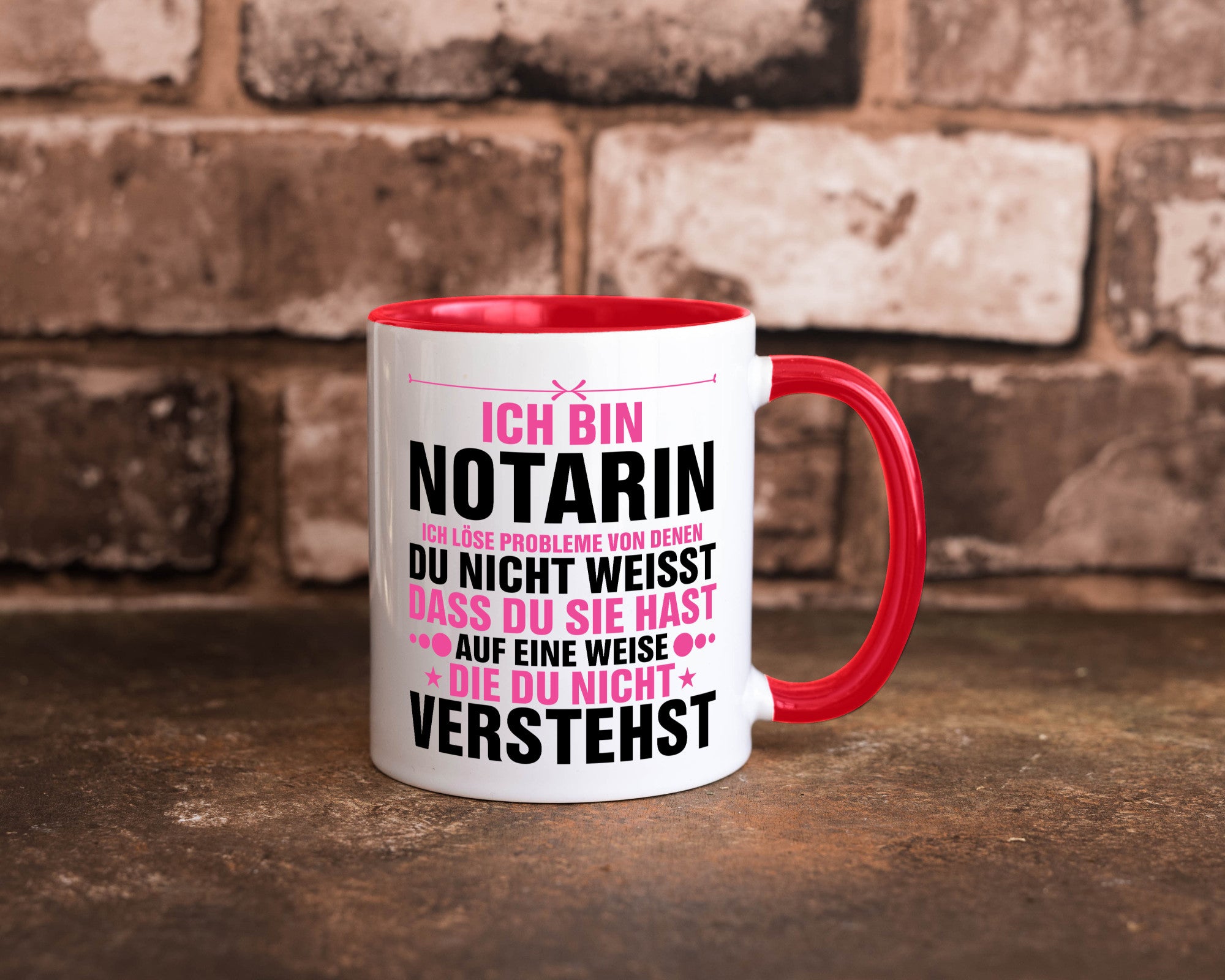 Löse Probleme: Notarin | Juristin v2 lustiger Spruch Geschenk Humor