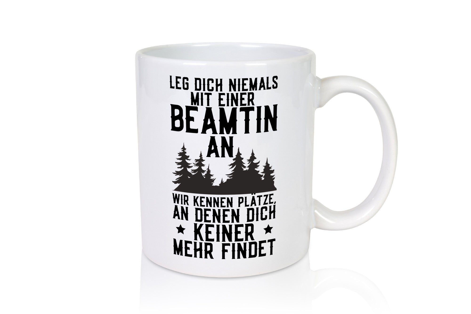 Nicht mir Beamtin anlegen | Polizistin Wald Revier lustiger Spruch Geschenk
