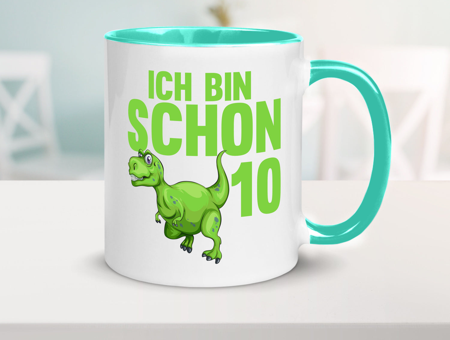 10. Geburtstag | 10 Jahre Dino Dinosaurier Geschenk Geschenkidee lustiger