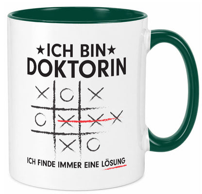 Lösung finden: Doktorin | Doktorand Doktortitel v2 lustig Humor Geschenkidee