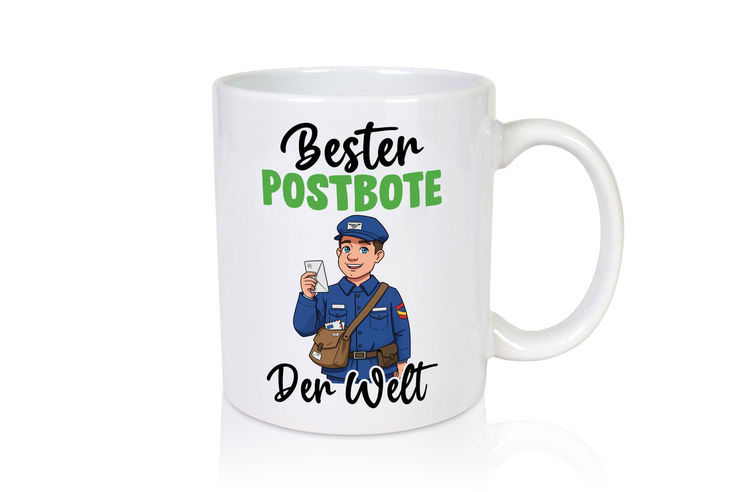 Bester Postbote | Beruf Post Briefträger v2 lustiger Spruch Geschenk Arbeit