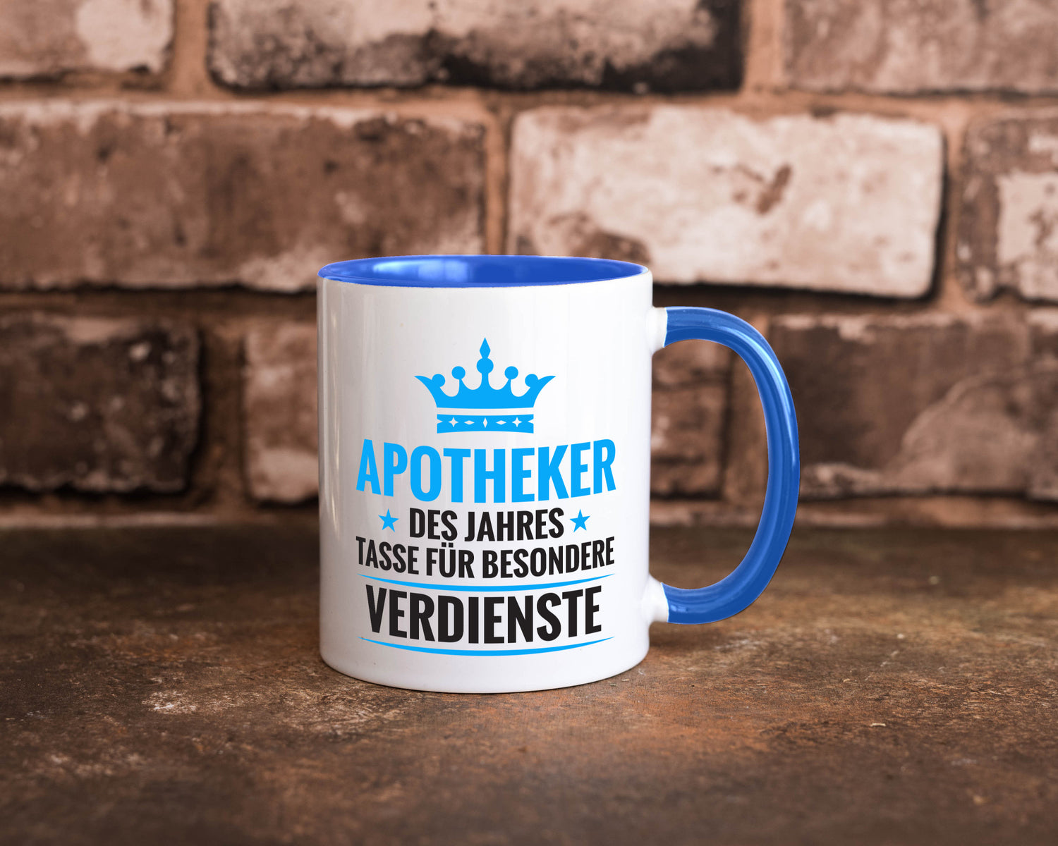 Besonderer Verdienst: Apotheker | Apotheke Pharmazie lustiger Spruch Geschenk