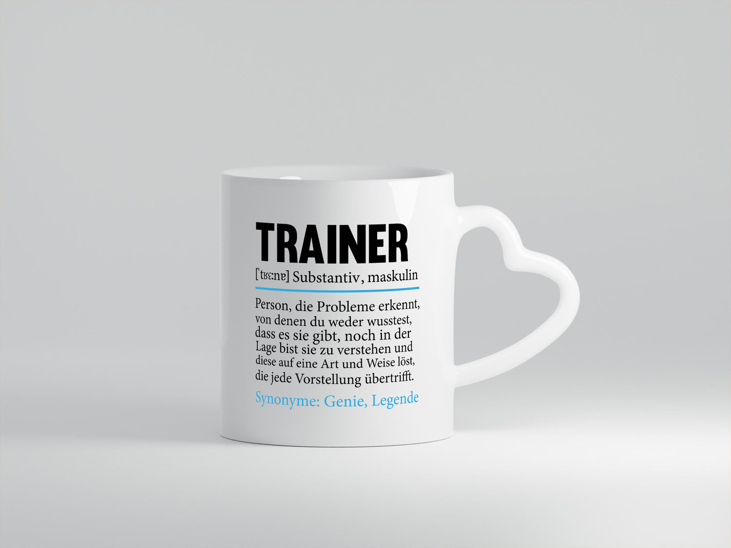 Trainer | lustige Spruch Verein Sport Humor Geschenkidee Tasse