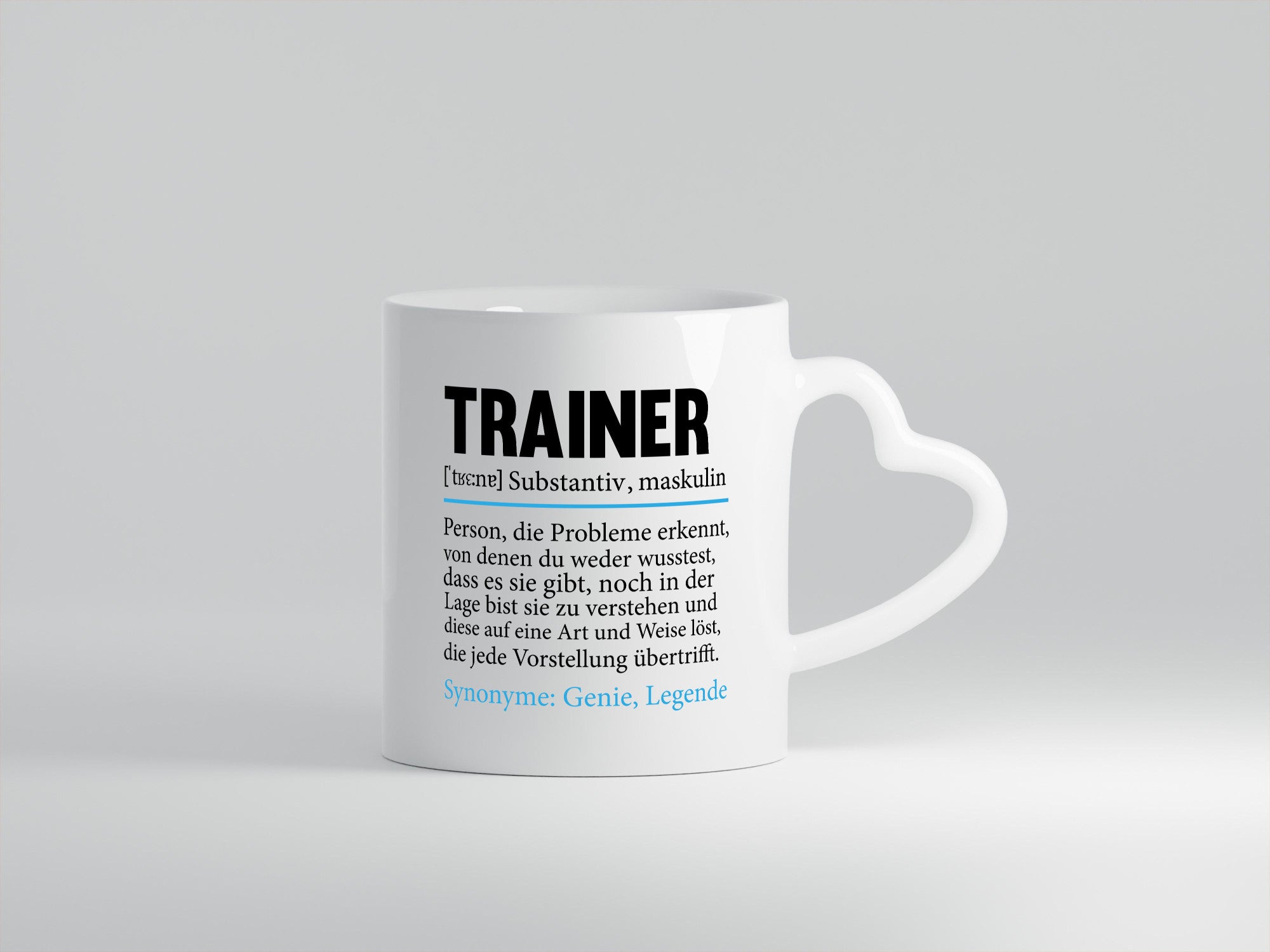 Trainer | lustige Spruch Verein Sport Humor Geschenkidee Tasse