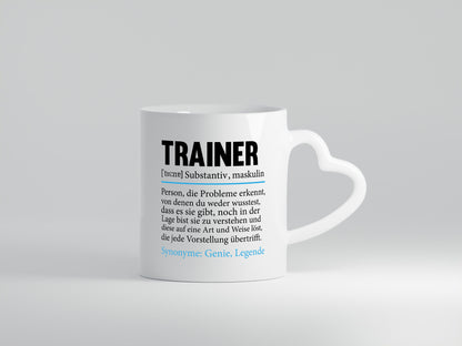 Trainer | lustige Spruch Verein Sport Humor Geschenkidee Tasse