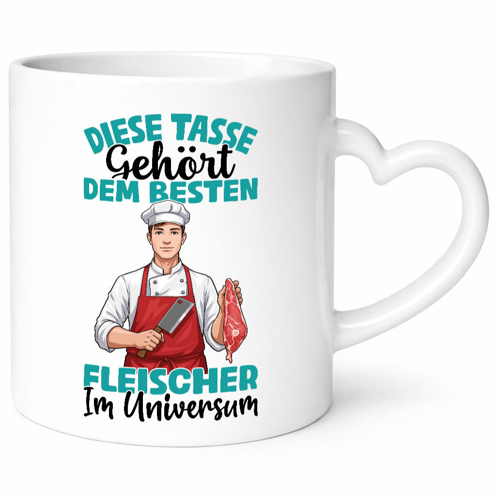 Im Universum: Fleischer | Schlachterei Geschenk Humor Geschenkidee lustiger