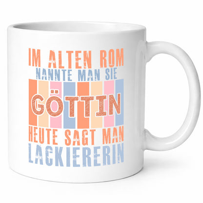Heute sagt man: Lackiererin | lackieren Geschenk Humor Geschenkidee lustiger