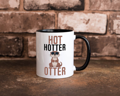 Lustiger Otter | Hot Wortwitz Sonnenbrille Tiercomic v2 Geschenkidee Tasse