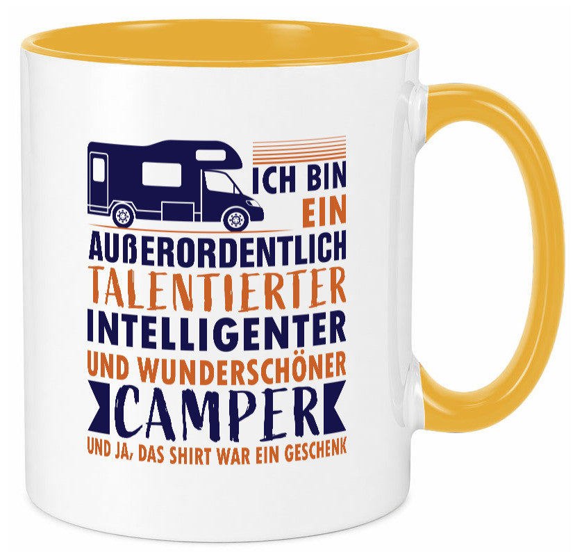 Talentierter | Intelligenter Wunderschöner Camper lustiger Spruch Geschenk