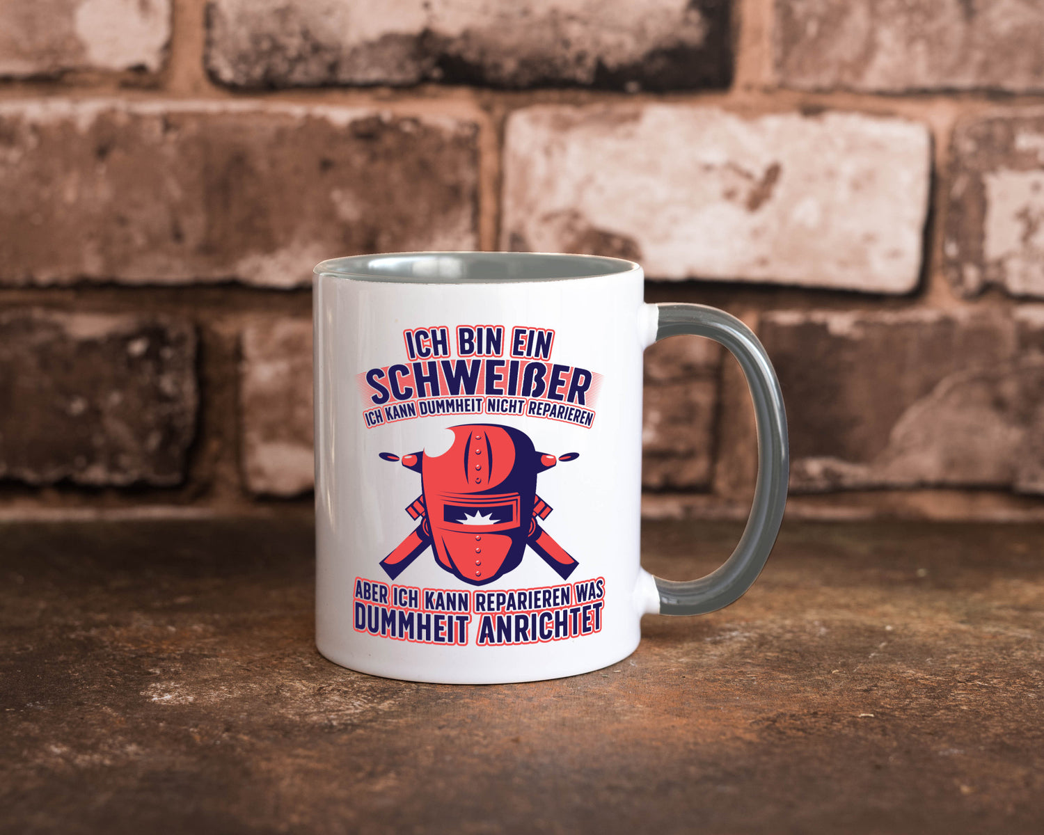 Ich bin ein Schweißer | Reparieren was dummheit anrichtet Geschenkidee Humor